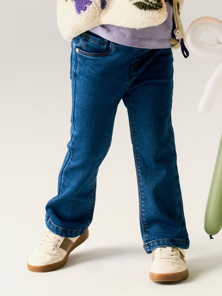 NMFSALLI BOOT FLEECE JEANS 6009-AN