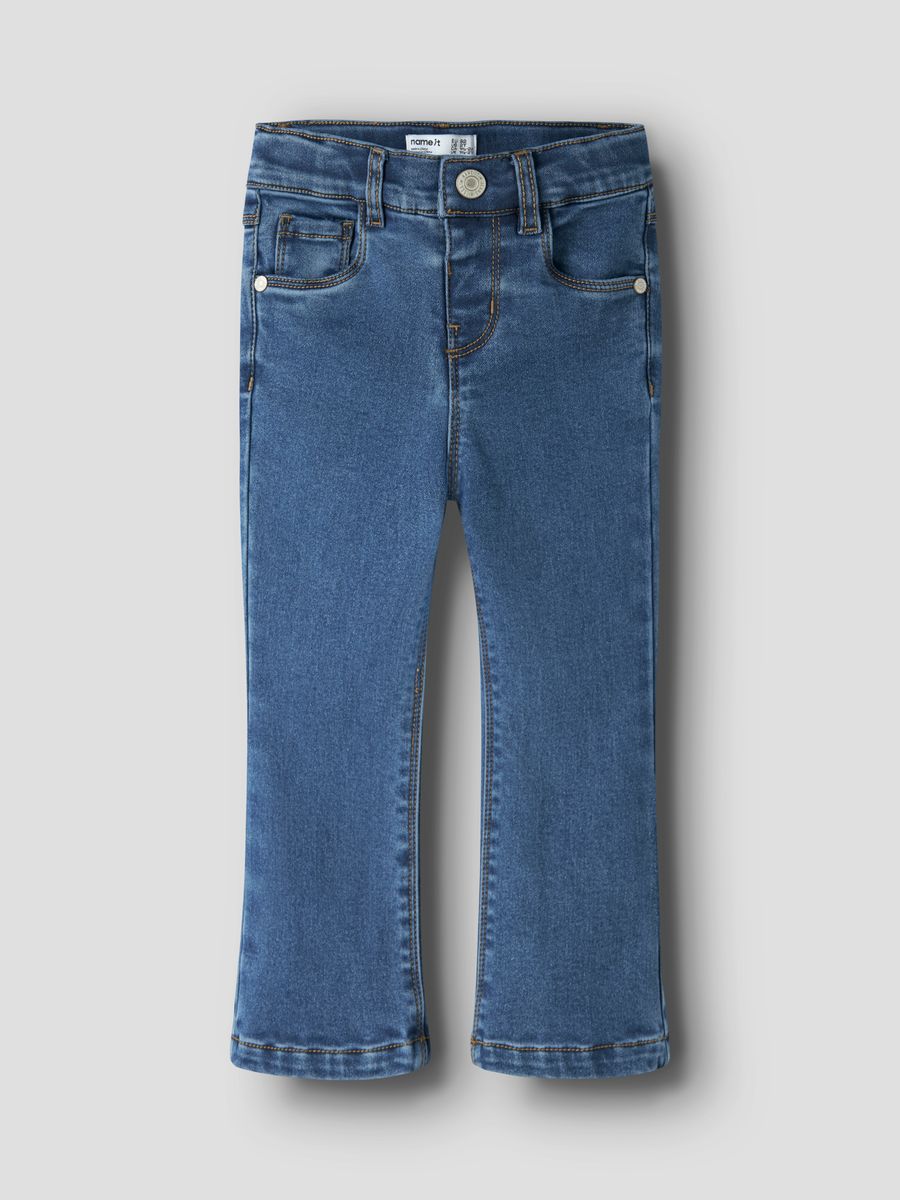 NMFSALLI BOOT FLEECE JEANS 6009-AN