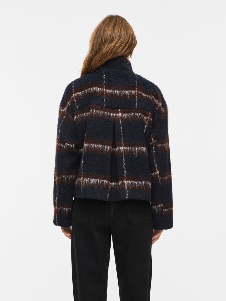 VIMELON L/S CHECK JACKET/BFS