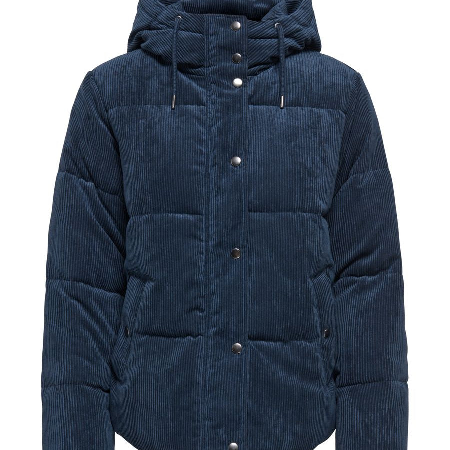 JDYVITA CORD SHORT HOOD PUFFER OTW YFM