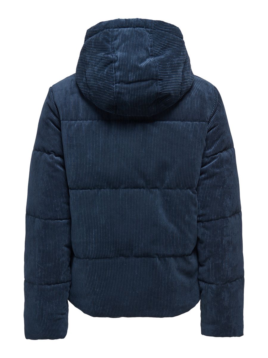 JDYVITA CORD SHORT HOOD PUFFER OTW YFM