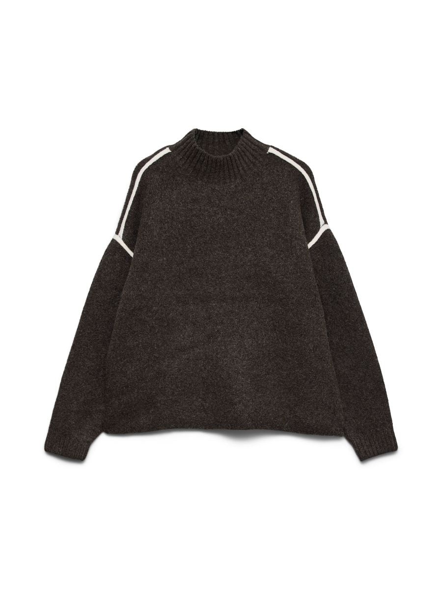 VMBOOM LS HIGHNECK PIPING PULLOVER NOOS