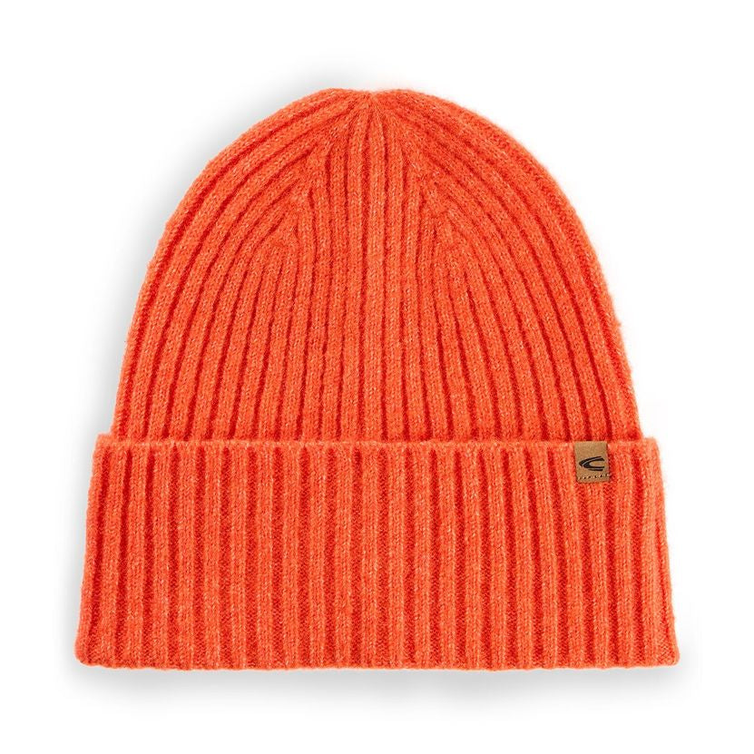 Strickmütze mit Logo