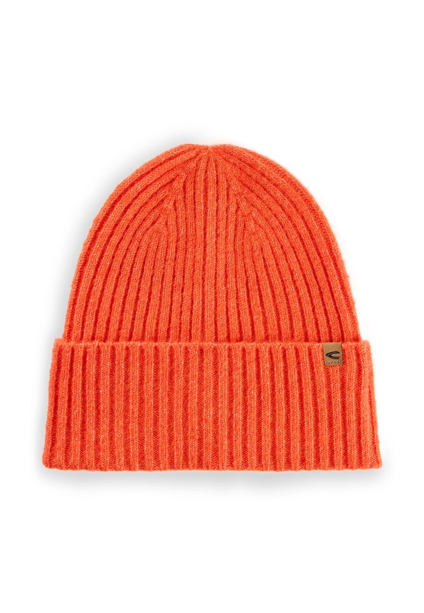 Strickmütze mit Logo
