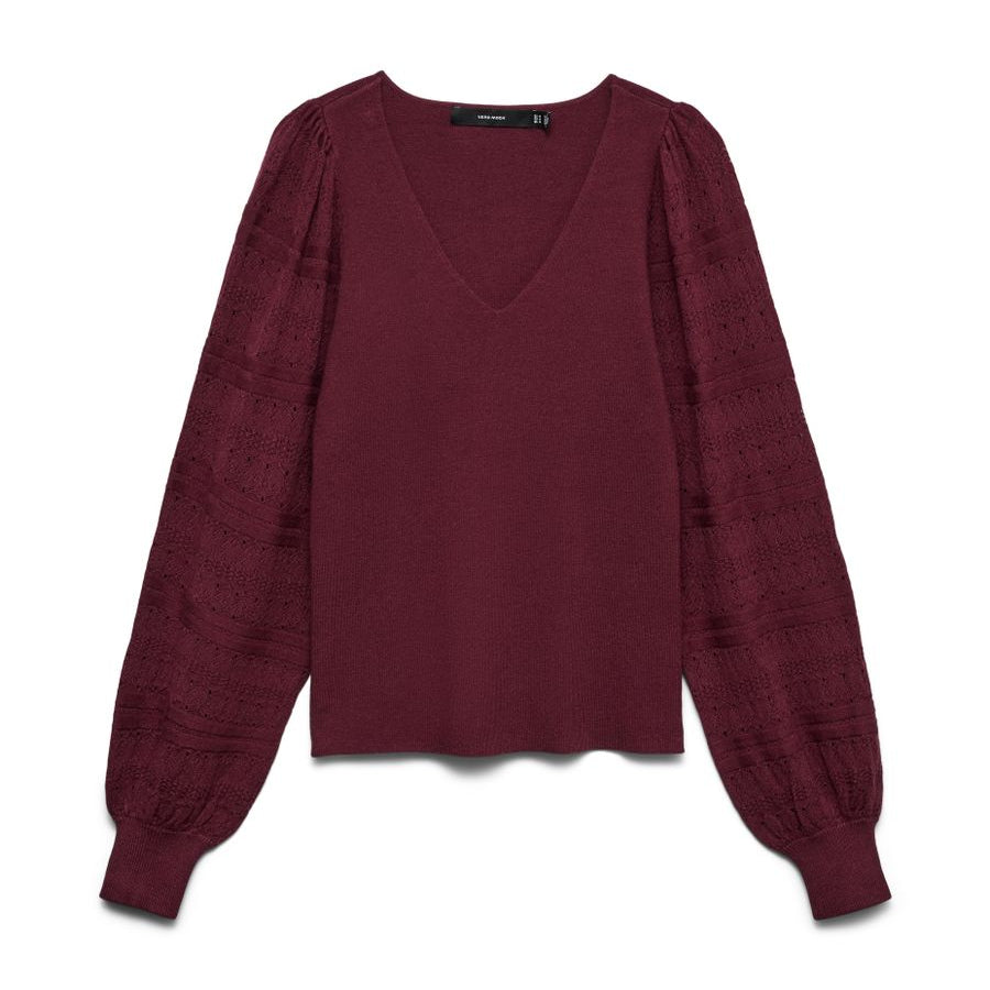 VMNEWLIMONE LS V-NECK PULLOVER BOO