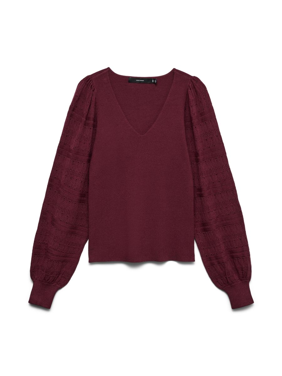 VMNEWLIMONE LS V-NECK PULLOVER BOO