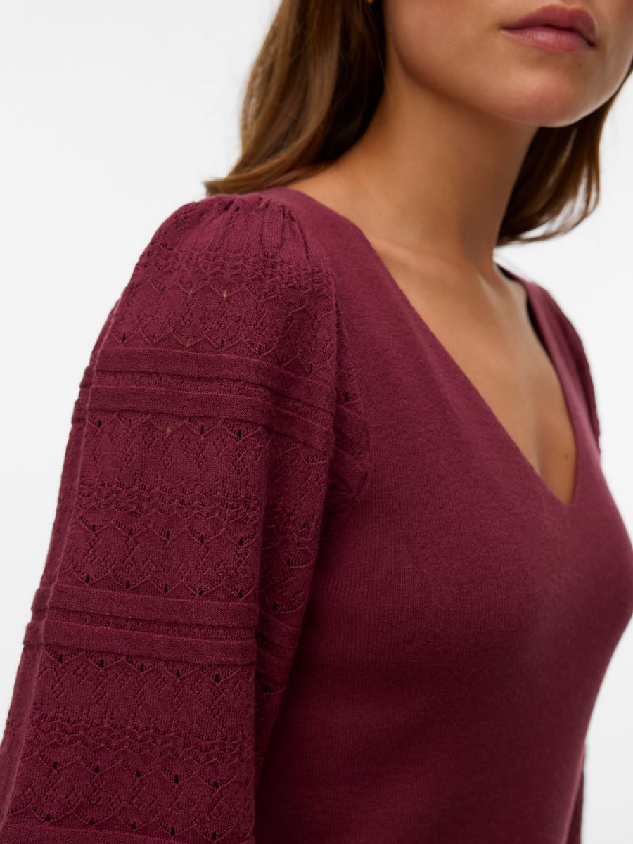 VMNEWLIMONE LS V-NECK PULLOVER BOO