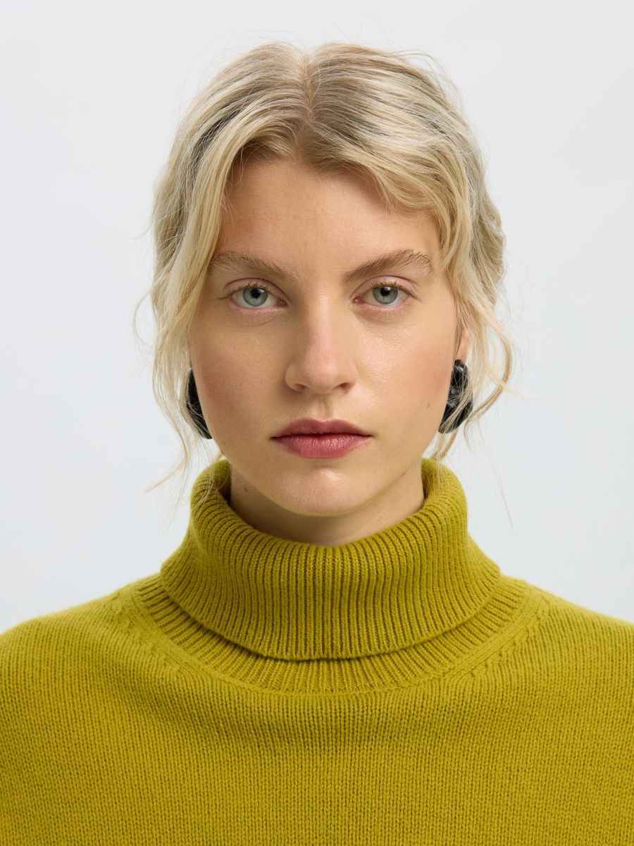 SLWELLIE LS KNIT ROLL NECK