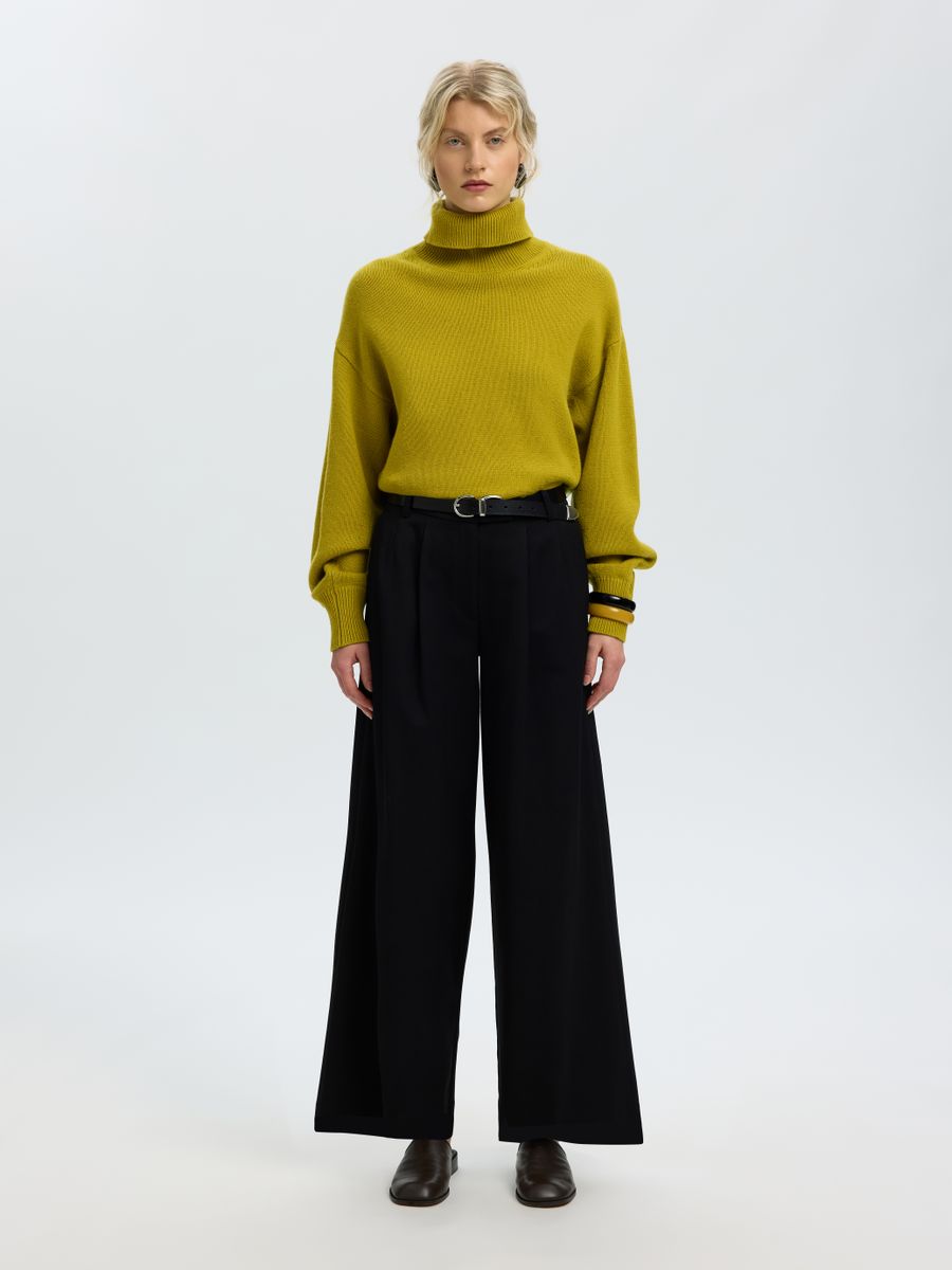 SLWELLIE LS KNIT ROLL NECK