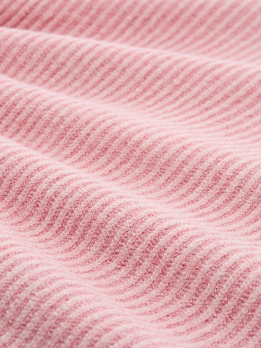 Loose Fit Strickpullover mit Wollanteil