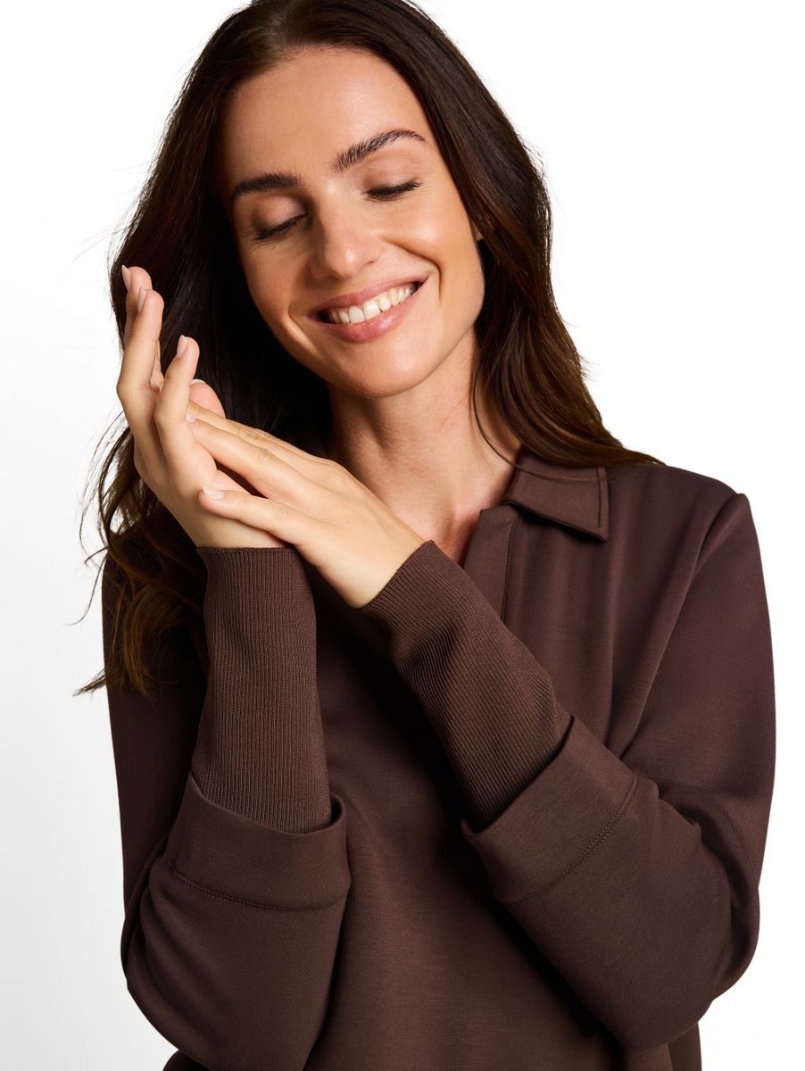 Scuba Sweatshirt im 2-in-1-Look