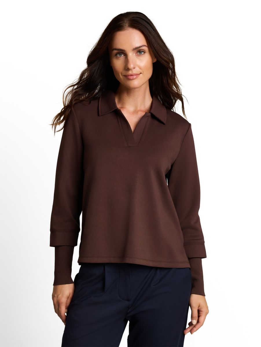 Scuba Sweatshirt im 2-in-1-Look