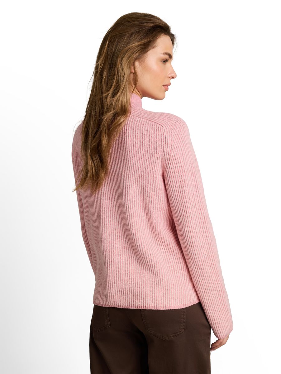 Loose Fit Strickpullover mit Wollanteil