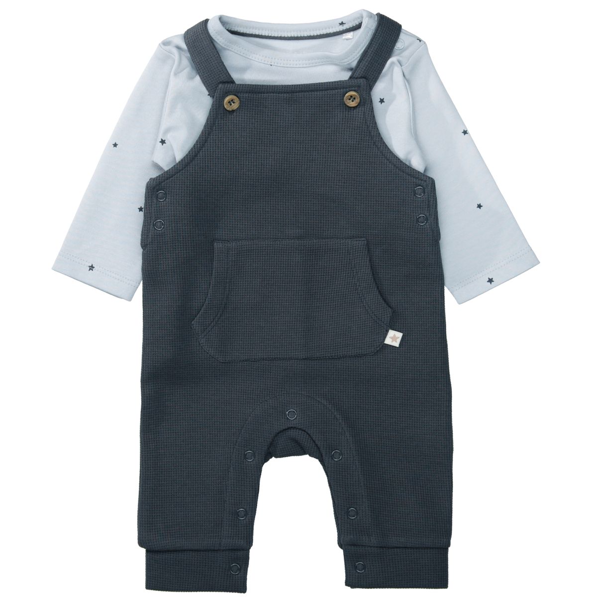 Kn.-Latzhose+Shirt