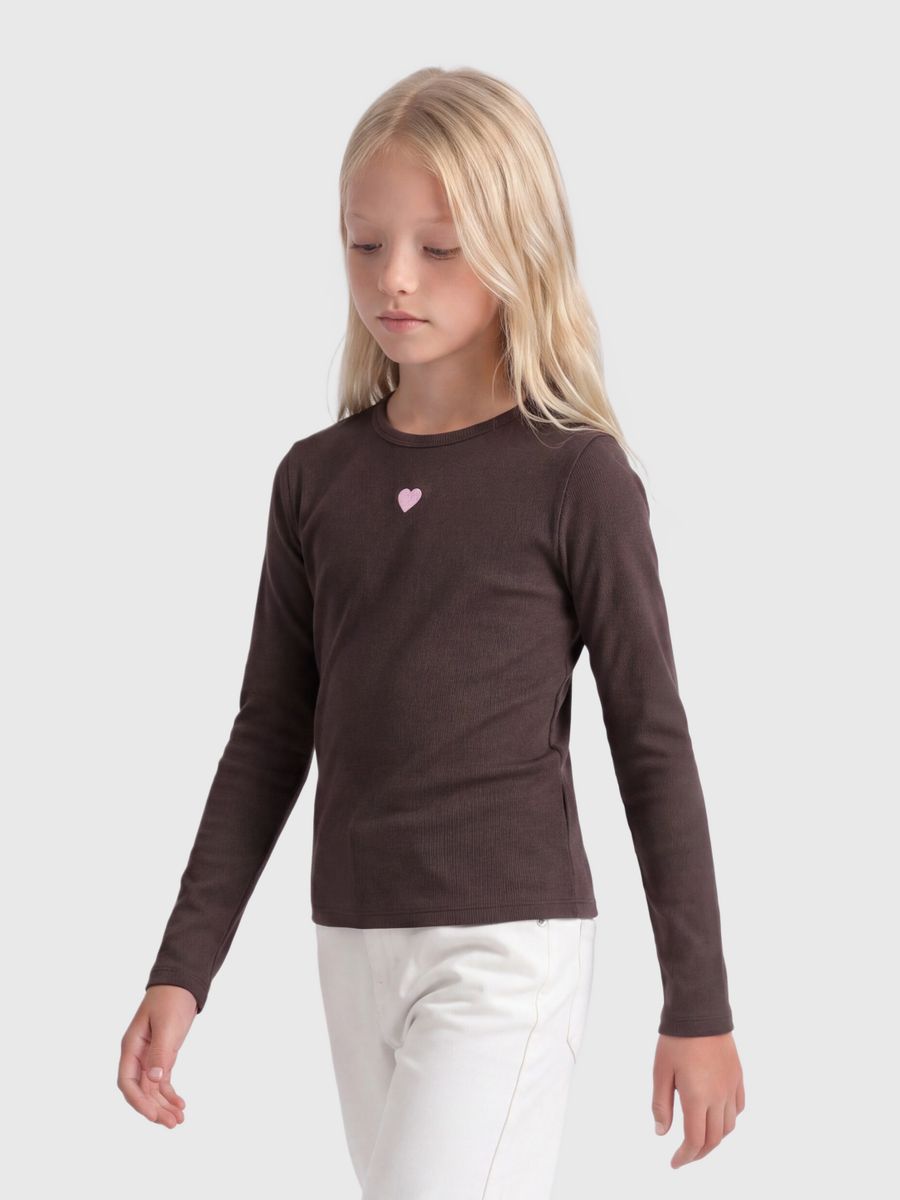 KOGELVA JUNE EMB L/S TEE JRS