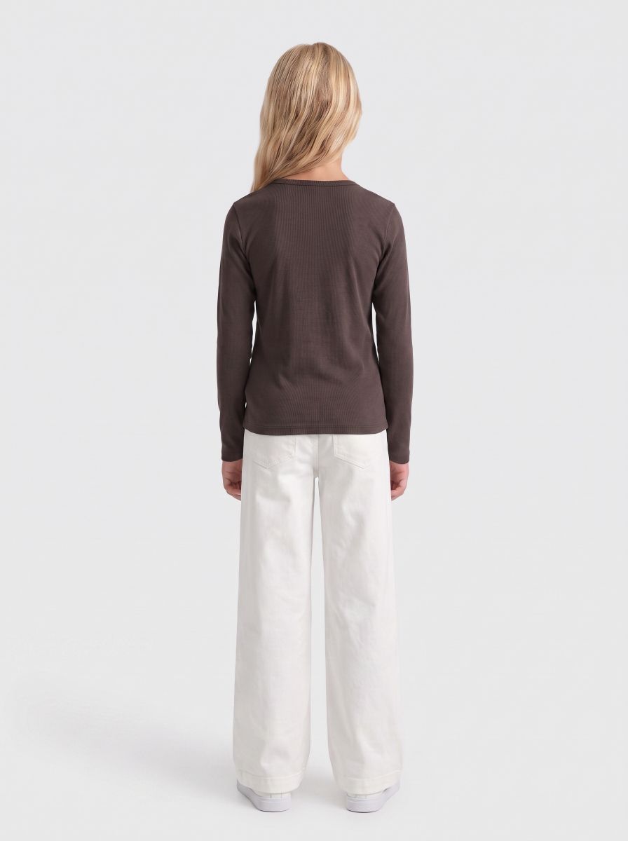 KOGELVA JUNE EMB L/S TEE JRS