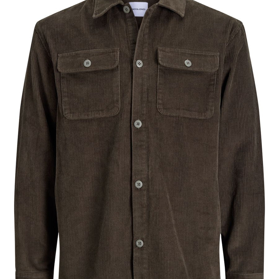 JJEREGENT CORD OVERSHIRT LS SN