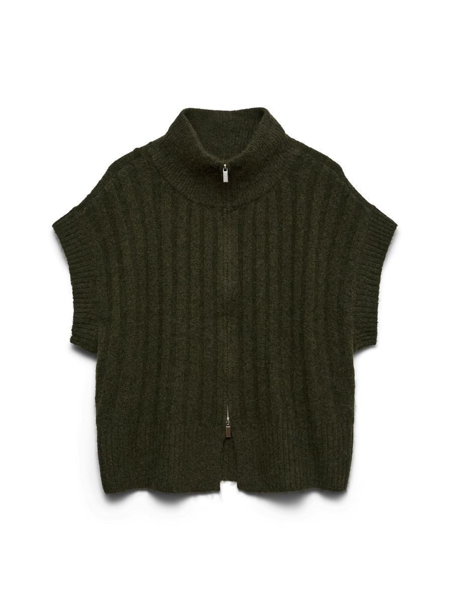 VMBANG RIB SL HIGHNECK ZIPPER VEST NOOS