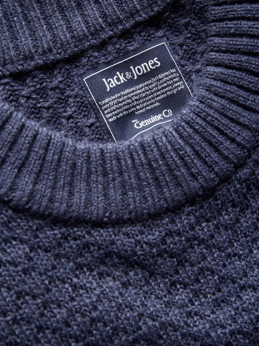 JJBLAKE KNIT CREW NECK SN