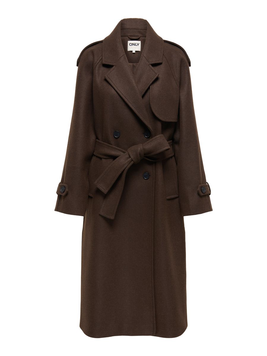 ONLDEAR-TRILLION LONG BELT COAT PNT NOOS
