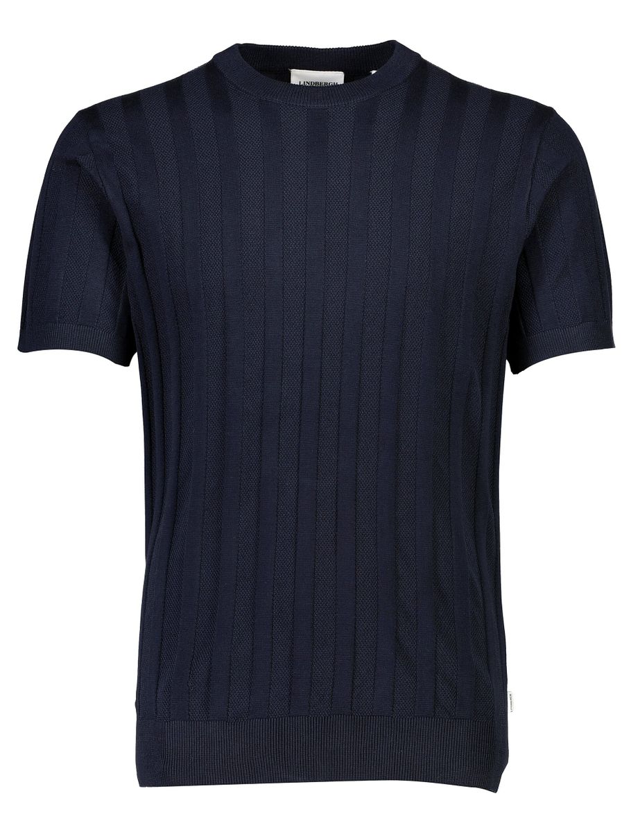 Gestricktes Crew Neck T-Shirt