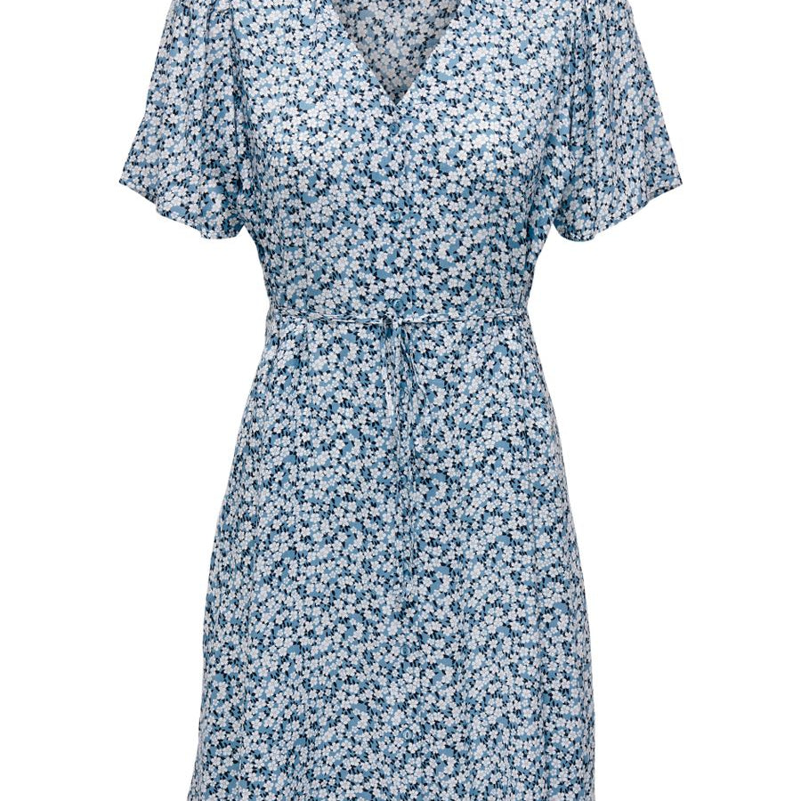 ONLEVIDA S/S SHORT DRESS WVN NOOS