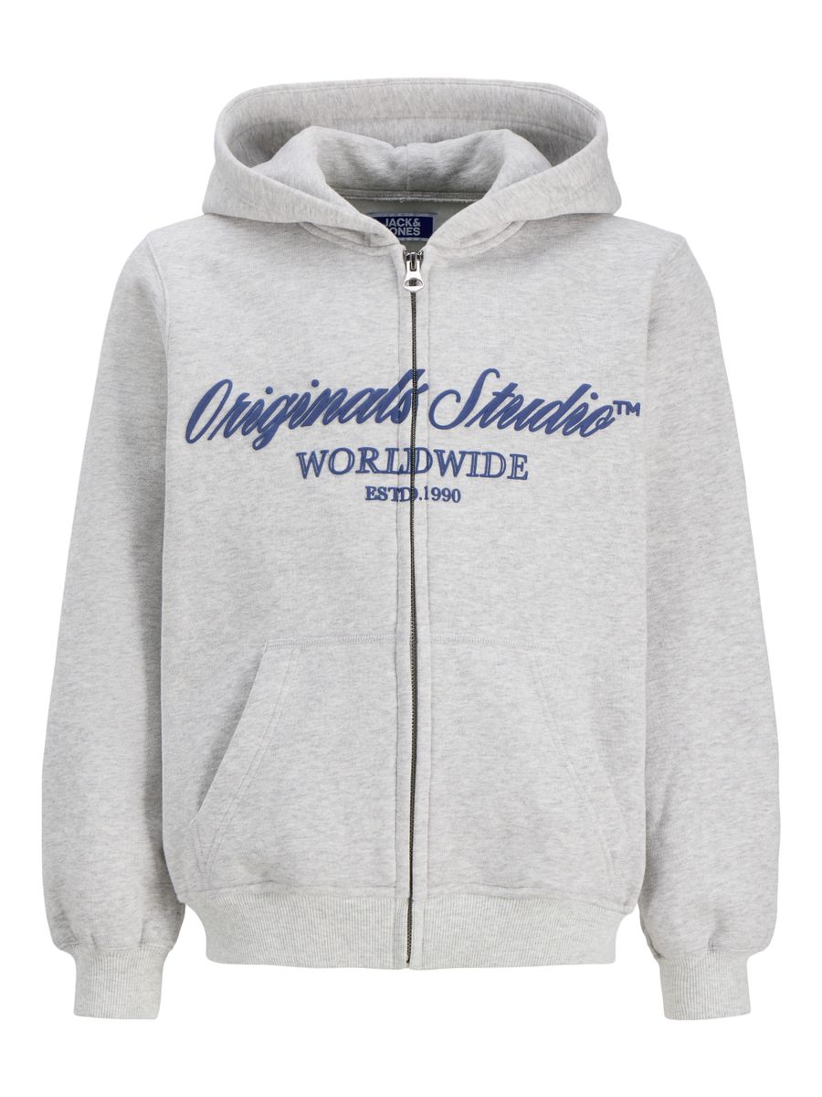 JORNORREBRO FRONT SWEAT ZIP HOOD JNR
