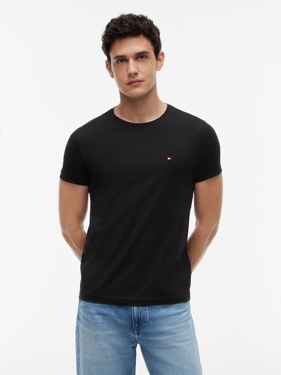 CORE STRETCH SLIM C-NECK TEE