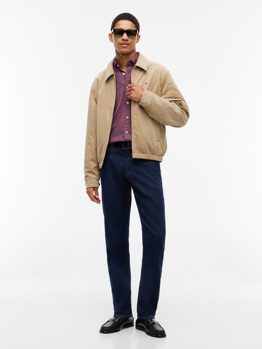 FLEX POPLIN GEO PRINT RF SHIRT