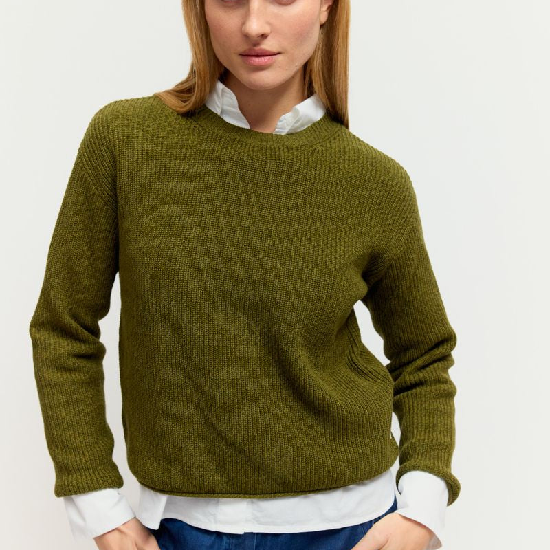 NOS bicolor Sweater knitted