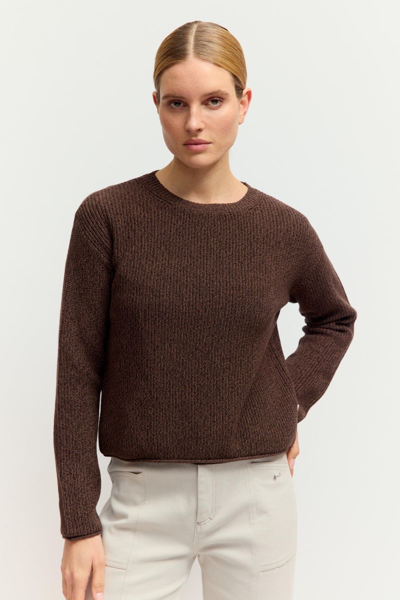 NOS bicolor Sweater knitted
