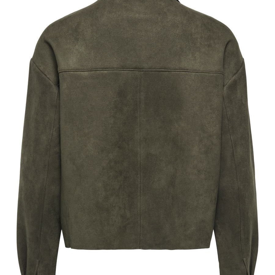 JDYJULLE L/S FAKE SUEDE SHIRT JRS NOOS