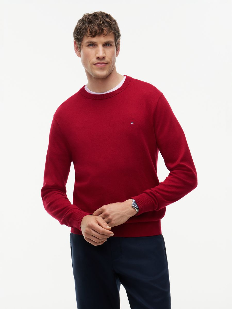 PIMA ORG CTN CASHMERE CREW NECK