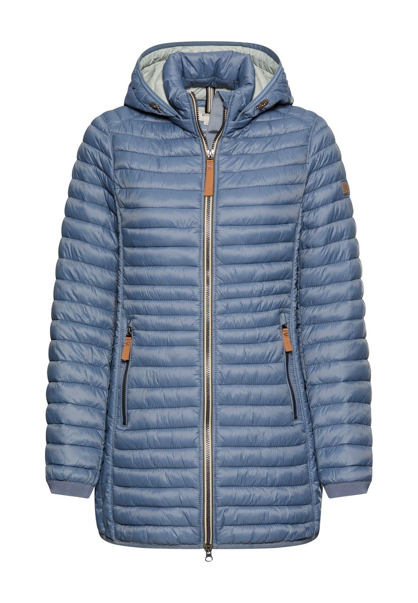 Wasserabweisende Steppjacke mit Reißverschlusstaschen