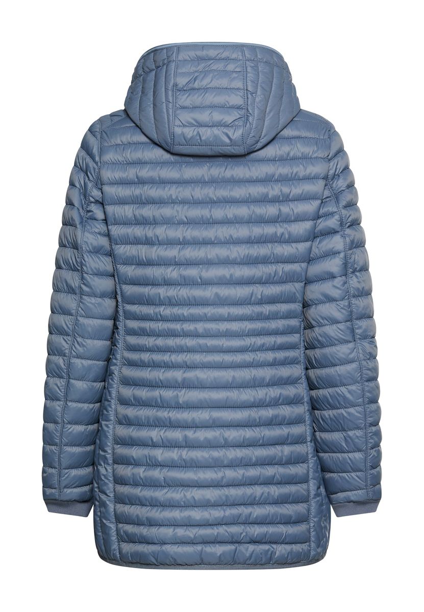 Wasserabweisende Steppjacke mit Reißverschlusstaschen