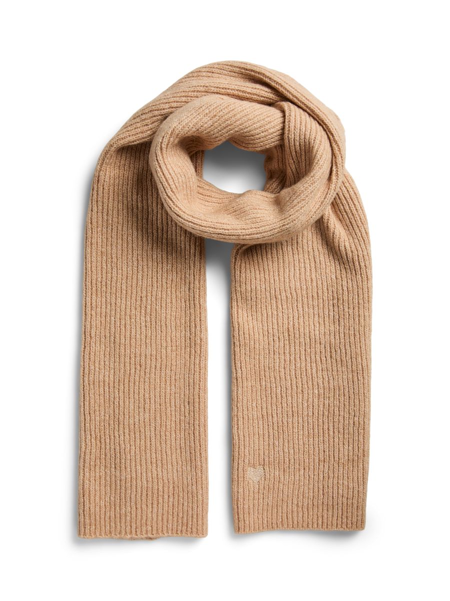 PCNIVA LONG KNIT SCARF NOOS BC