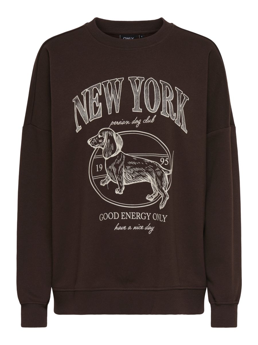 ONLBILA L/S BEAR O-NECK SWT