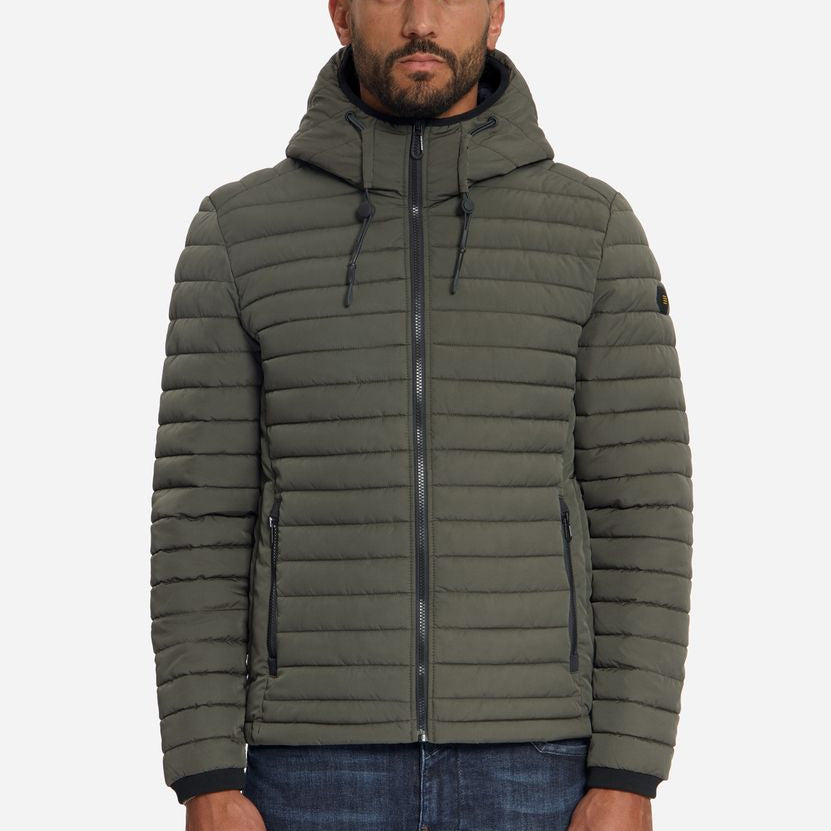 Jacket Hooded Short Fit Padded