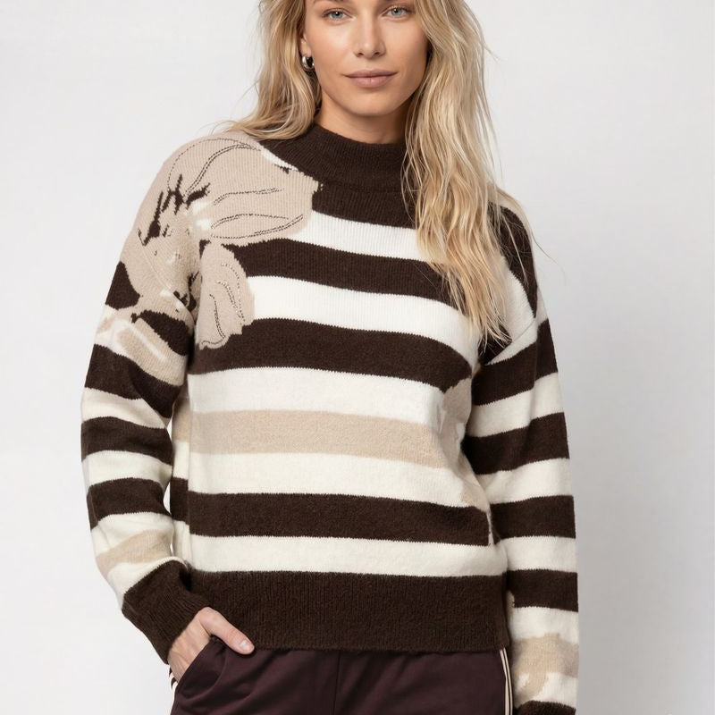 Strickpullover mit weicher Haptik