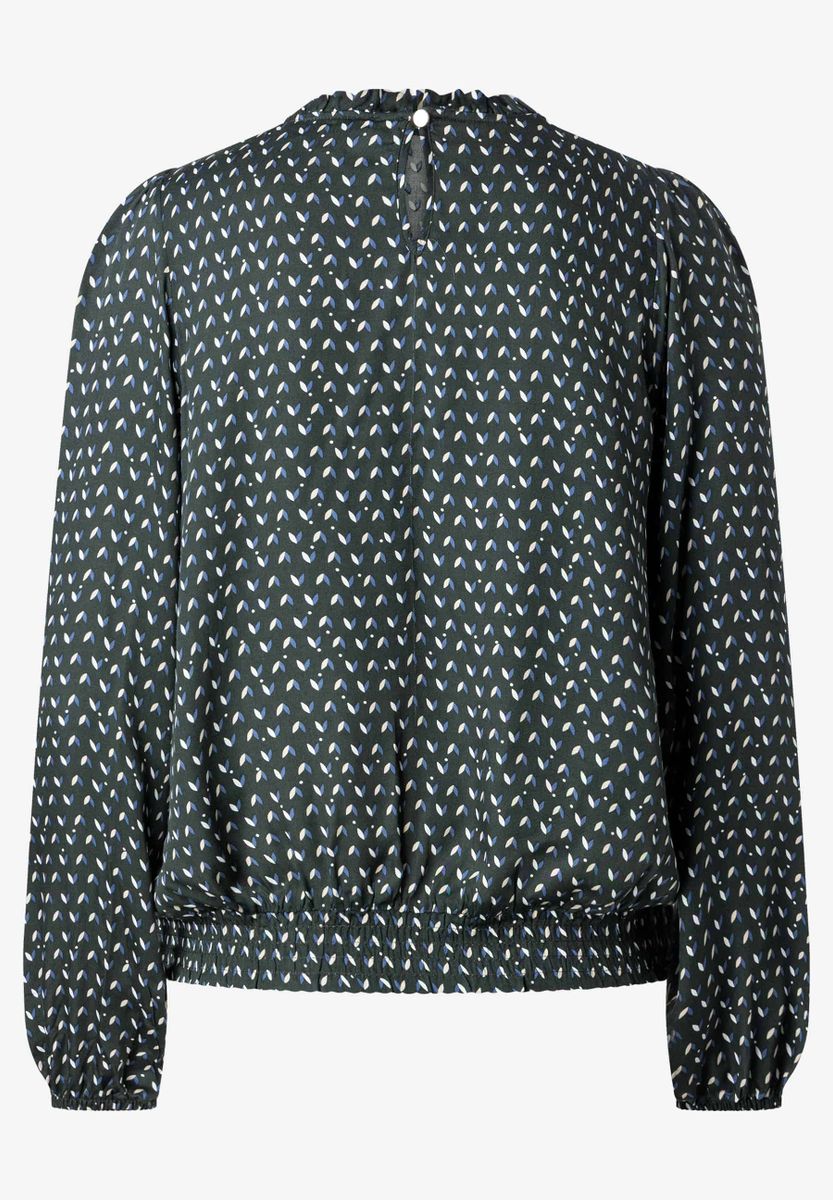 Viskosebluse mit Mini-Print