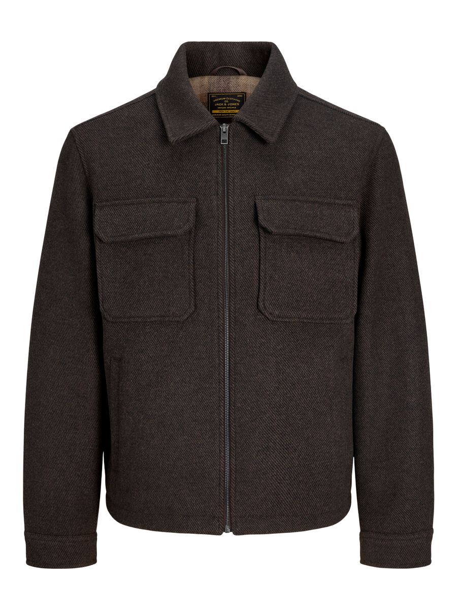 JPRBLUWAKEFIELD WOOL BLEND JACKET SN