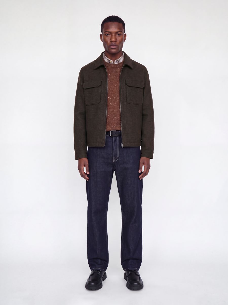 JPRBLUWAKEFIELD WOOL BLEND JACKET SN