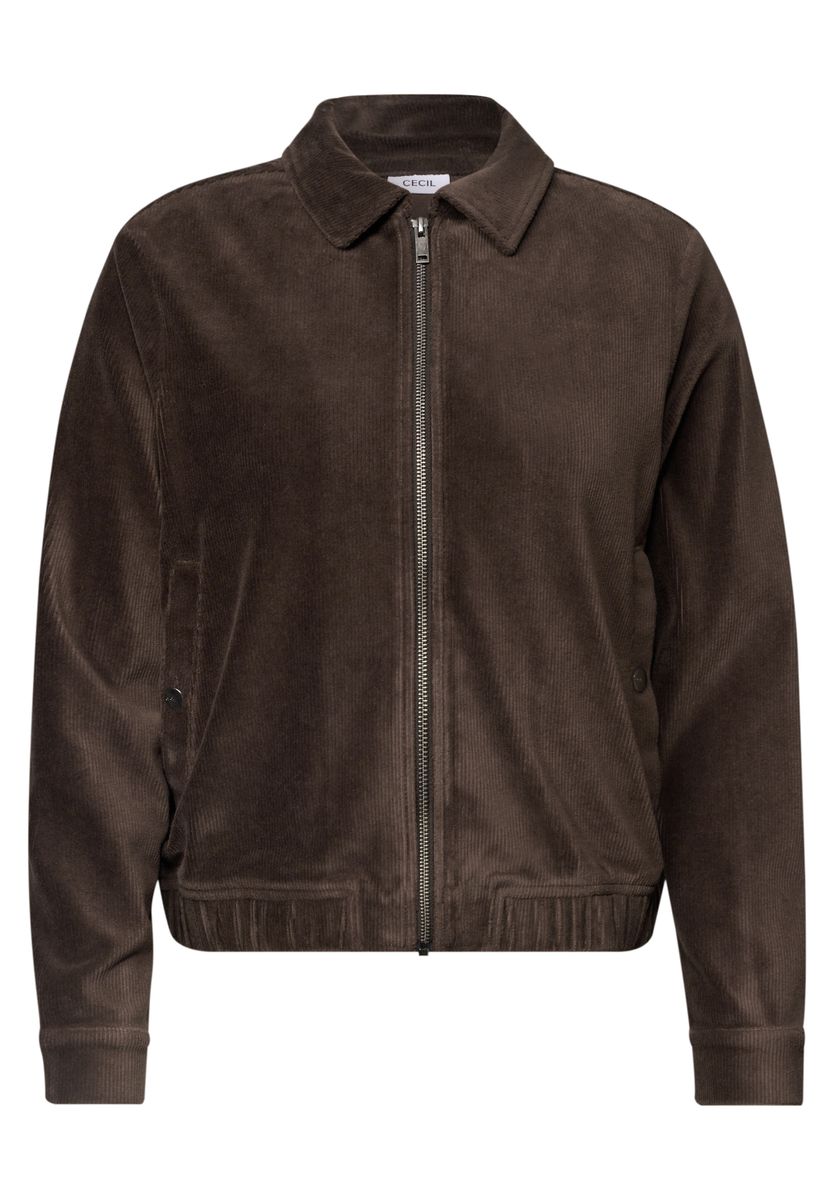 Blouson aus Cord mit Hemdkragen