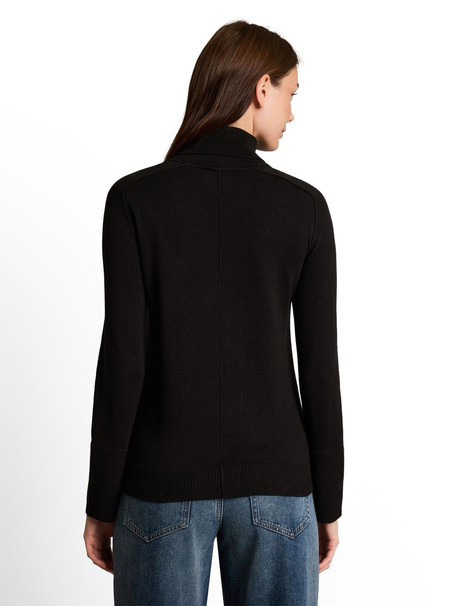 Basic Rollkragenpullover