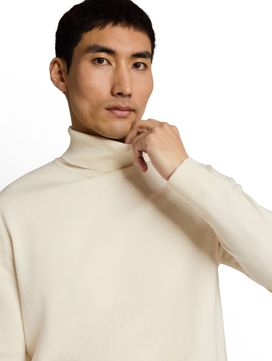 Rollkragenpullover aus Baumwolle