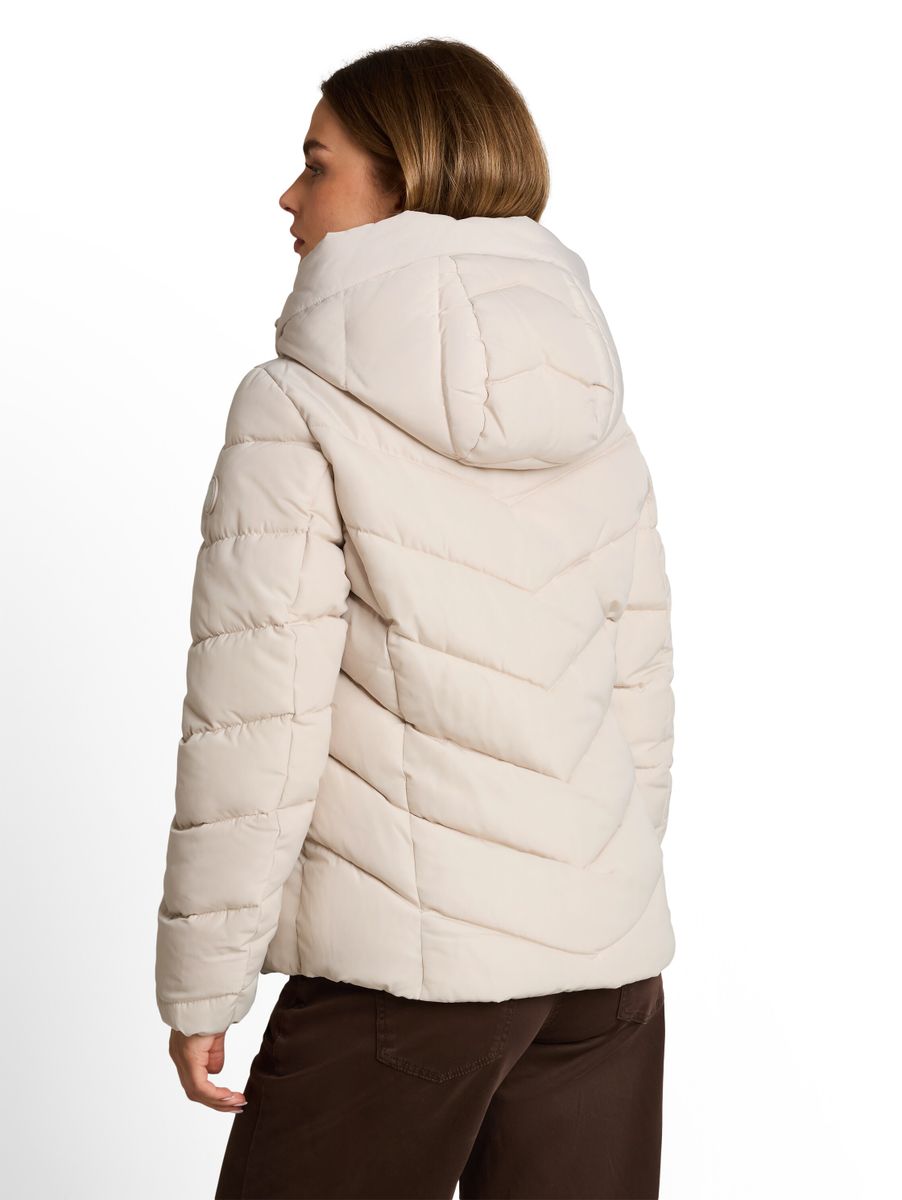 2-in-1 Puffer-Jacke mit abnehmbarem Einsatz