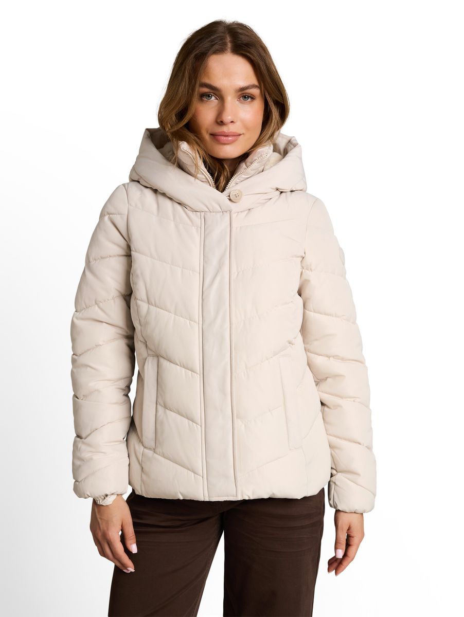 2-in-1 Puffer-Jacke mit abnehmbarem Einsatz