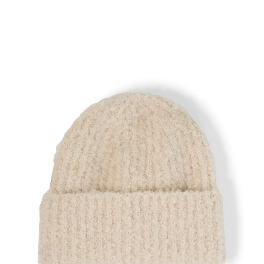 Bouclé Beanie Mütze