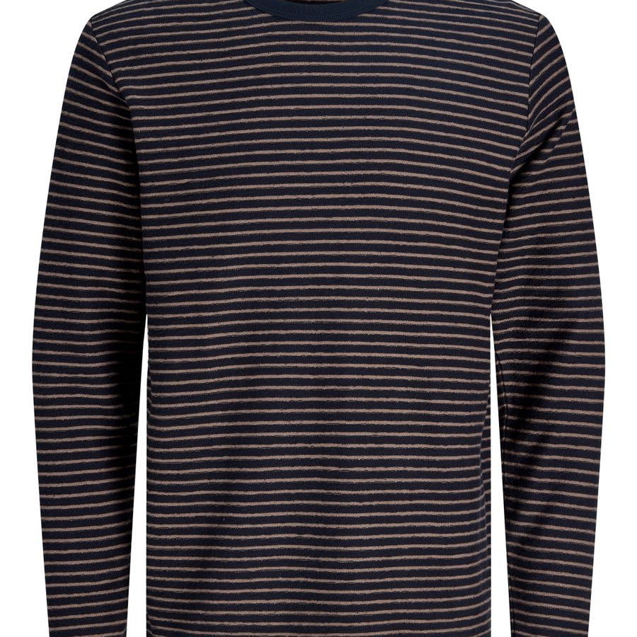 JPRBLUNATHAN STRIPED LS TEE