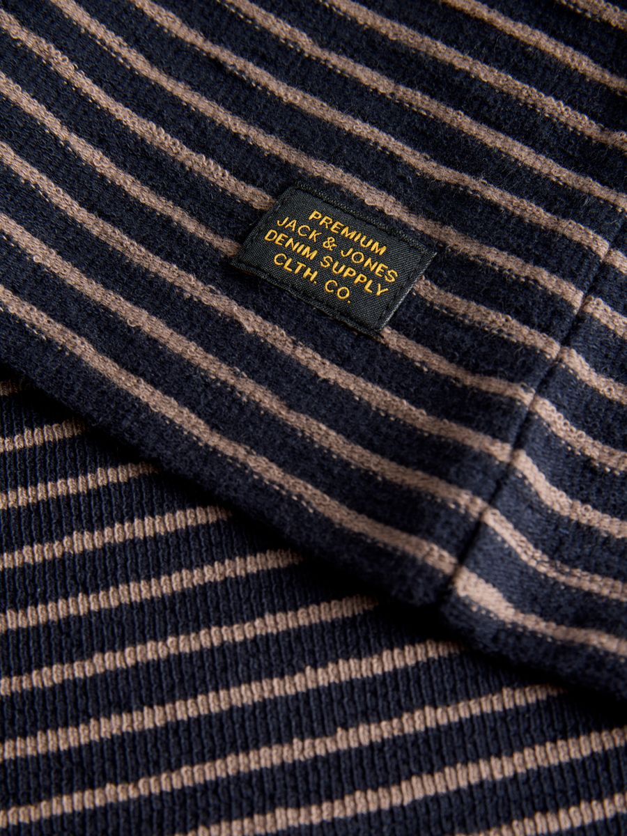 JPRBLUNATHAN STRIPED LS TEE